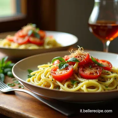 Spaghetti di Zucchine con Pomodorini Ricetta Facile e Light Scheda ricetta