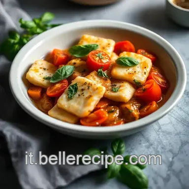 Spigola Ricetta Spigola in Padella: Salsa Datterini e Basilico Scheda ricetta