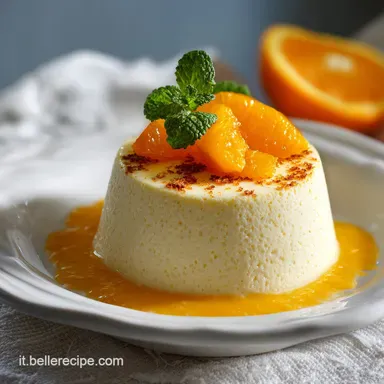 Spuma di Ricotta all'Arancia per 4 porzioni Scheda ricetta