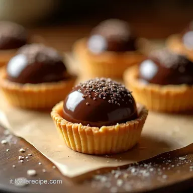 Tartellette con Ganache Il peccato di gola che adorerai Scheda ricetta