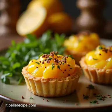Tartellette Yuzu e Nocciole Un Paradiso di Gusto Scheda ricetta