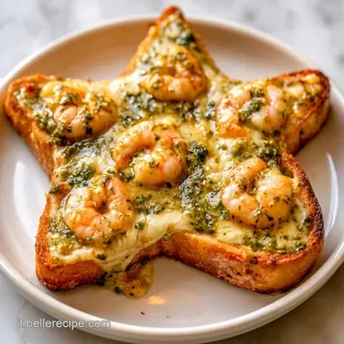 Tartine Stelline Pesto Gamberi: Croccanti Scheda ricetta