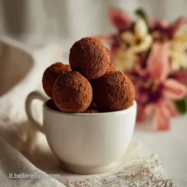 Tartufi al Caff&egrave; per 20 Dessert Scheda ricetta