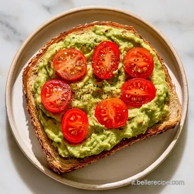 Toast Avocado Pomodoro in 20 Minuti Scheda ricetta
