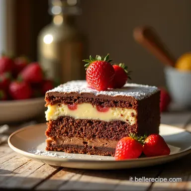 Torta Cuore al Cioccolato e Lamponi Un Tripudio di Amore Scheda ricetta