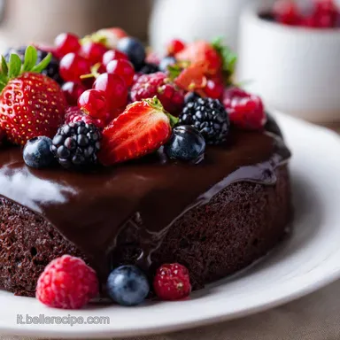 Torta Di Compleanno Al Cacao E Lamponi Scheda ricetta