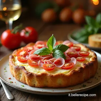 Torta Salata di Rose La Ricetta Facile Prosciutto e Formaggio Scheda ricetta
