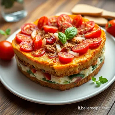 Torta Salata: Idee Ripieno Facili per una Cena Perfetta! Scheda ricetta