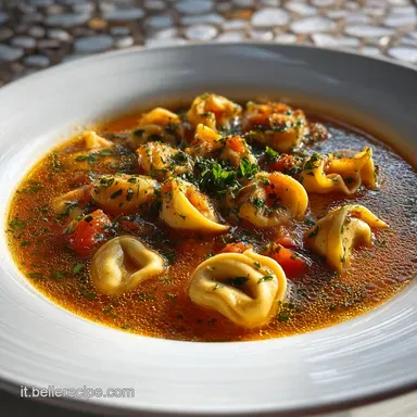 Tortellini in Brodo Ricetta Tradizionale per 6 Persone Scheda ricetta