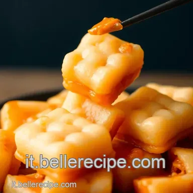 Tteokbokki, Che Spettacolo! Spicy Korean Rice Cakes! Scheda ricetta