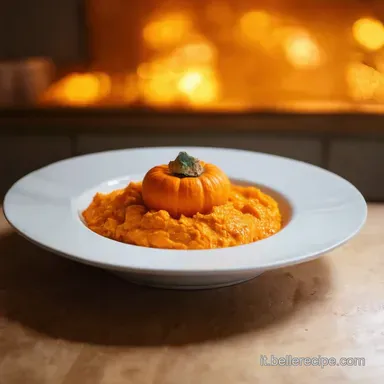 Vellutata di Zucca Avvolgente Un Abbraccio Caldo Scheda ricetta