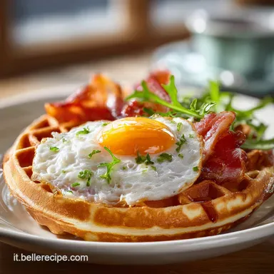 Waffle Salati per Antipasto in 25 Minuti Scheda ricetta