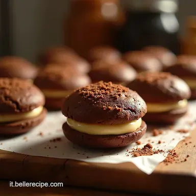 Whoopie Pies Un Morso di Paradiso al Cioccolato Scheda ricetta