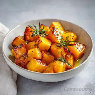 Zucca al Forno con Rosmarino per 4 Scheda ricetta