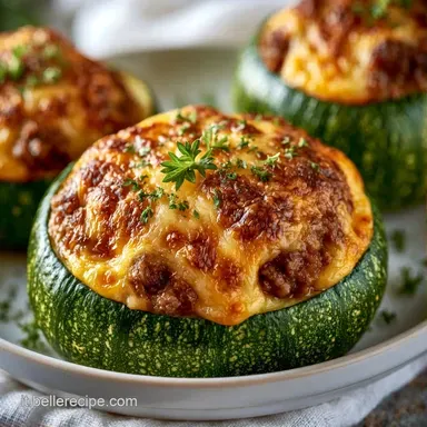 Zucchine Ripiene Friggitrice Aria per 2 Scheda ricetta