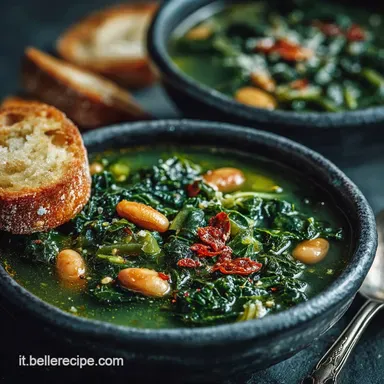 Zuppe Invernali: La Zuppa Rustica di Cavolo Nero e Fagioli Scheda ricetta