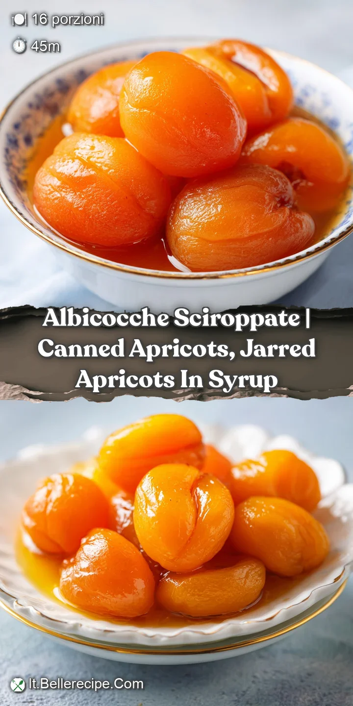 Close-up of tender, syrup-coated apricot halves showing their smooth, slightly wrinkled skin.