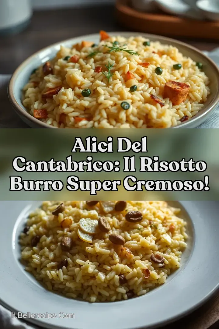 Alici del Cantabrico: Il Risotto Burro Super Cremoso!