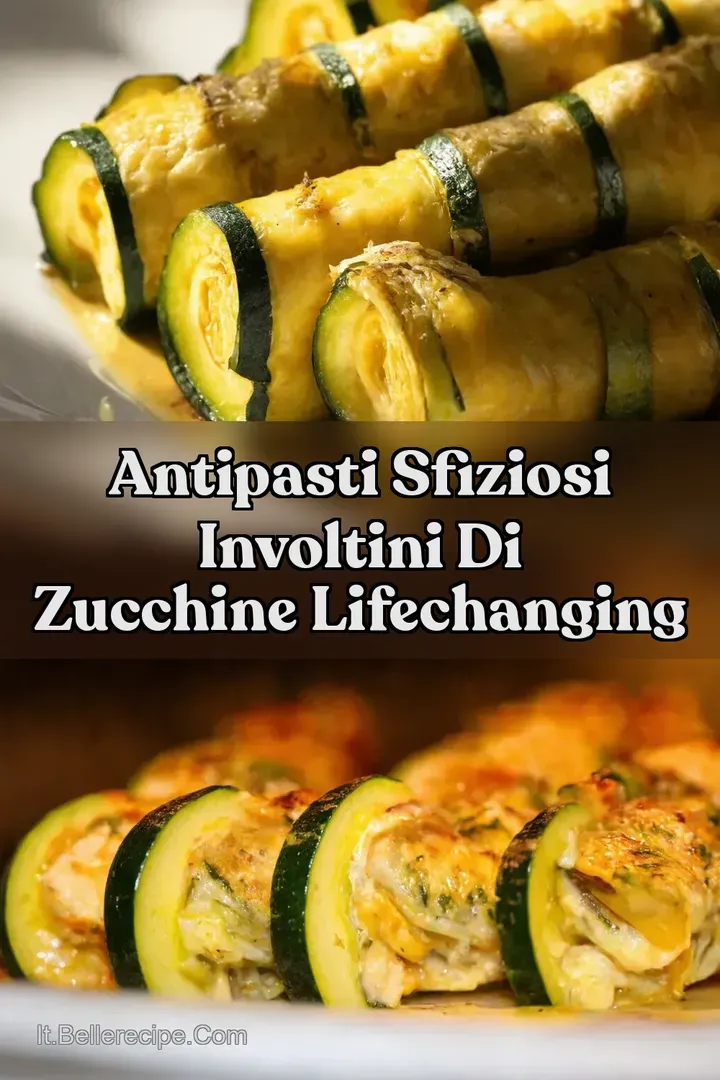 Antipasti Sfiziosi Involtini di Zucchine LifeChanging