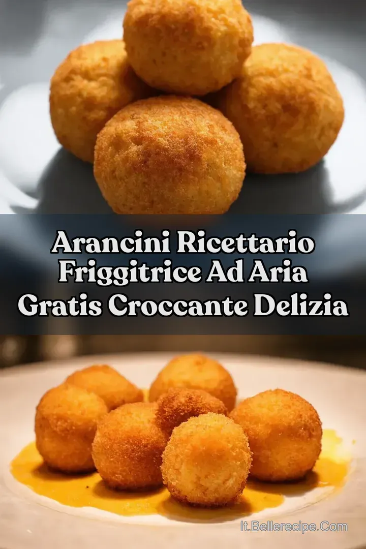 Arancini Ricettario Friggitrice ad Aria Gratis Croccante Delizia