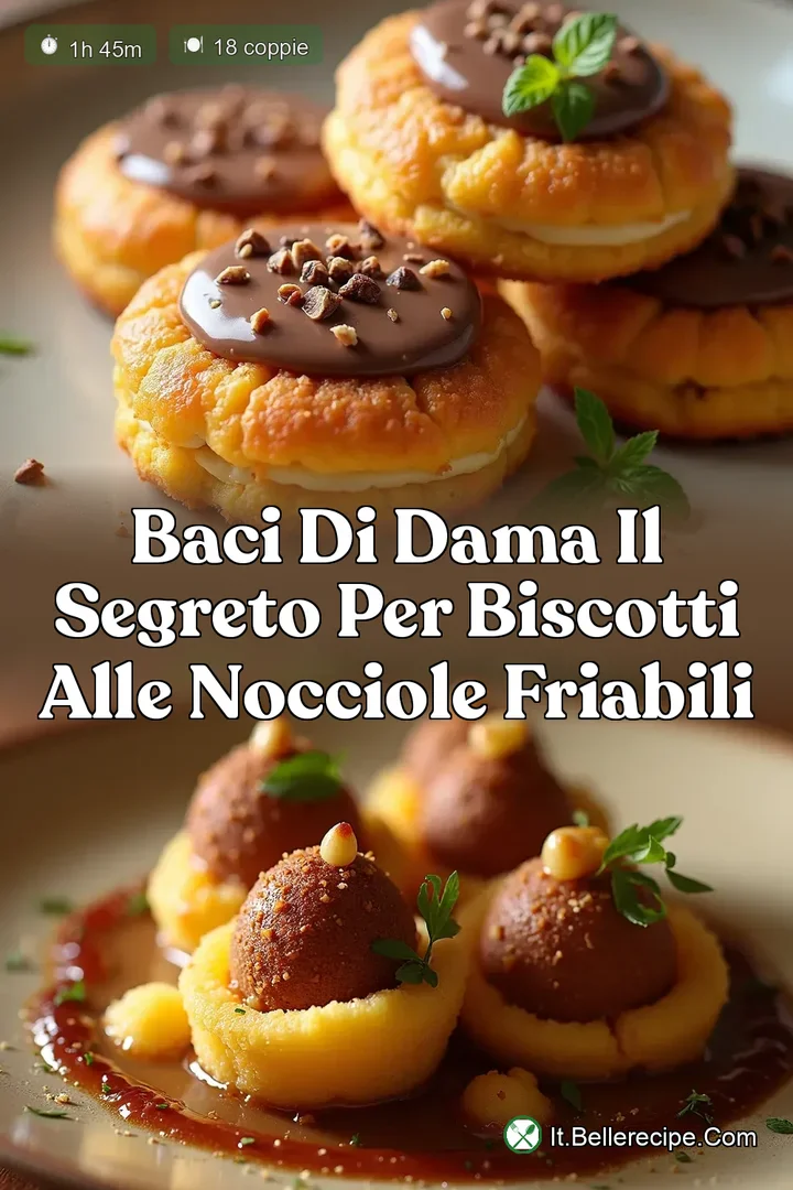 Baci di Dama Il Segreto per Biscotti alle Nocciole Friabili