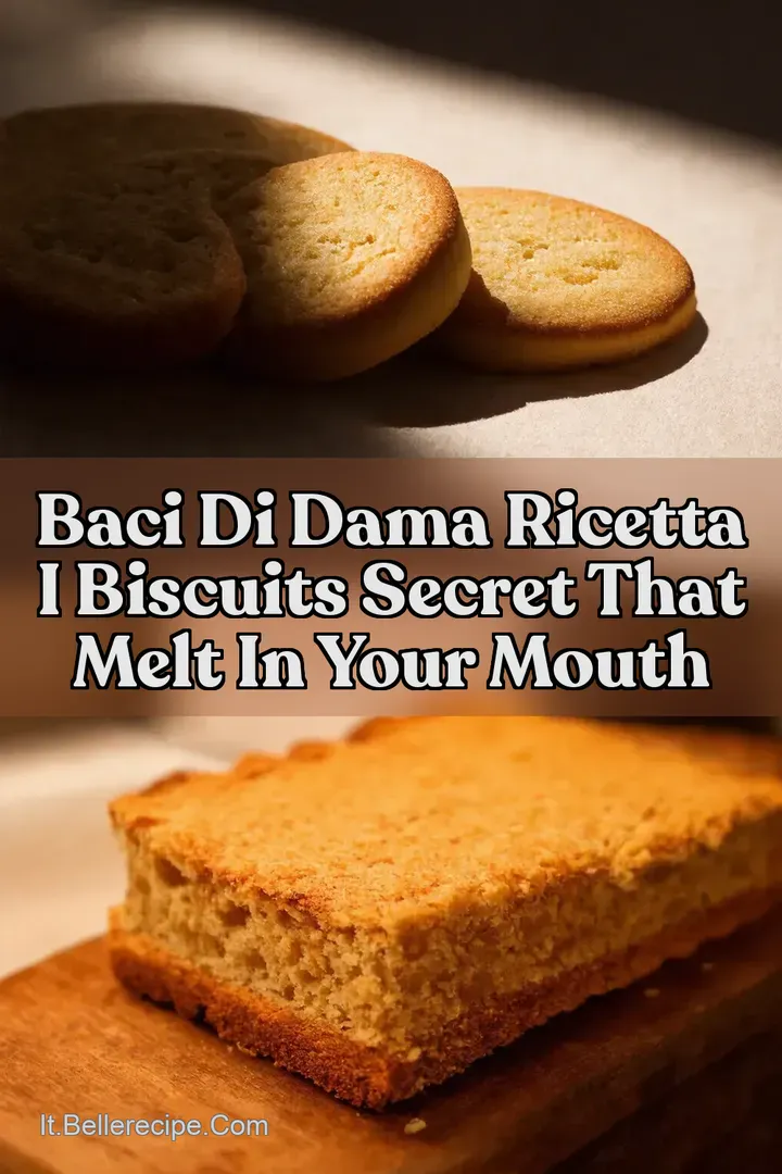 Baci di Dama Ricetta I Biscuits Secret That Melt In Your Mouth