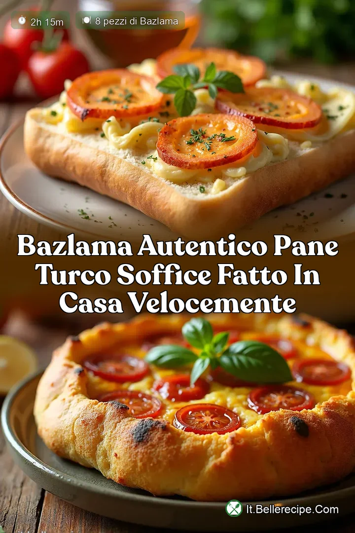 Bazlama Autentico Pane Turco Soffice Fatto in Casa Velocemente