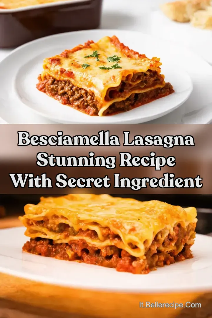 Besciamella Lasagna Stunning Recipe With Secret Ingredient