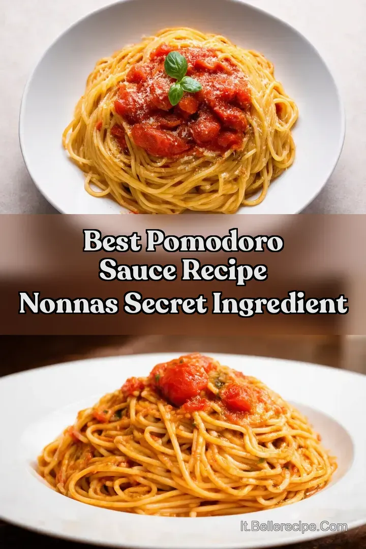 Best Pomodoro Sauce Recipe Nonnas Secret Ingredient