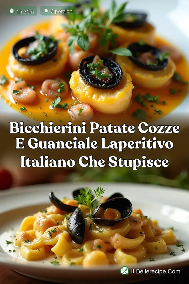 Bicchierini Patate Cozze e Guanciale LAperitivo Italiano che Stupisce