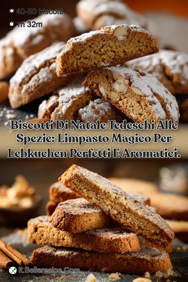 Biscotti di Natale tedeschi alle spezie: limpasto magico per Lebkuchen perfetti e aromatici.