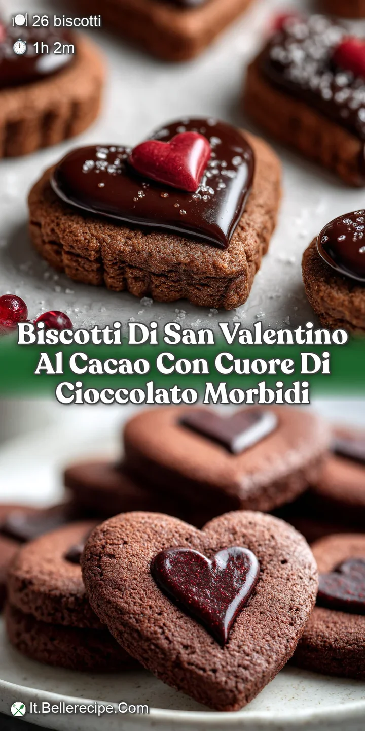 Close-up of a soft cocoa biscotti, the melted chocolate heart oozing, with a dusting of powdered sugar creating a tempting...