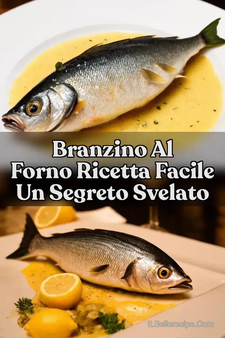 Branzino al Forno Ricetta Facile Un Segreto Svelato