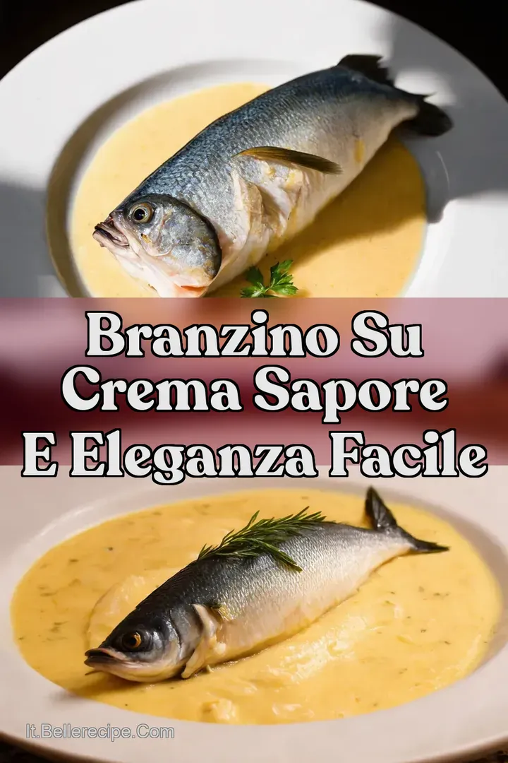 Branzino su Crema Sapore e Eleganza Facile