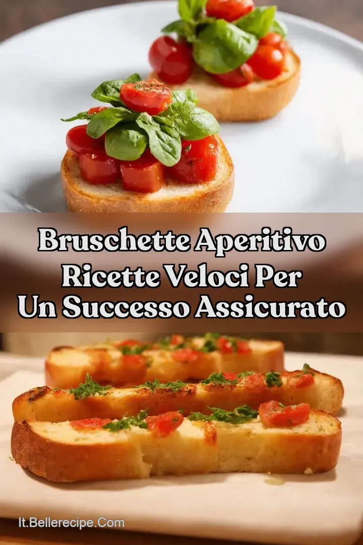Bruschette Aperitivo Ricette Veloci per un Successo Assicurato