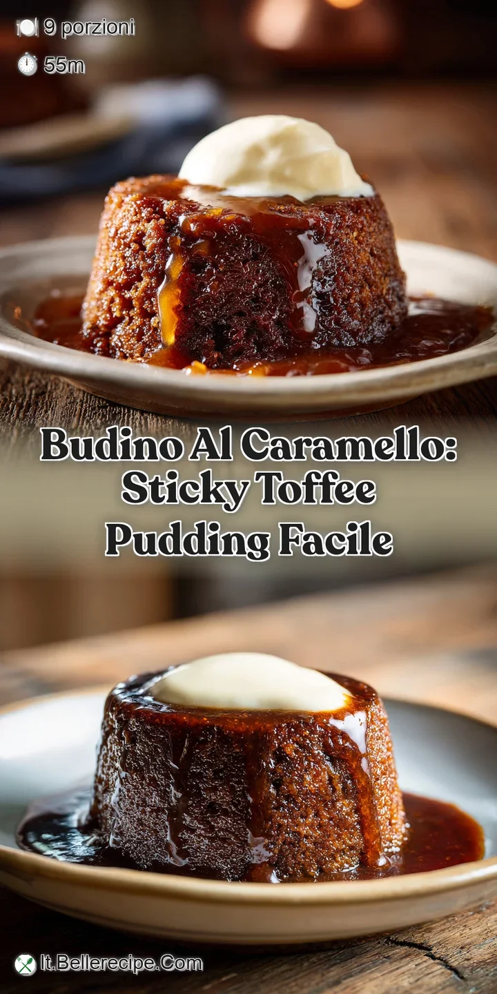 Close-up of a glistening caramel budino, the smooth surface hinting at its decadent flavor and luxurious, melt-in-your-mou...