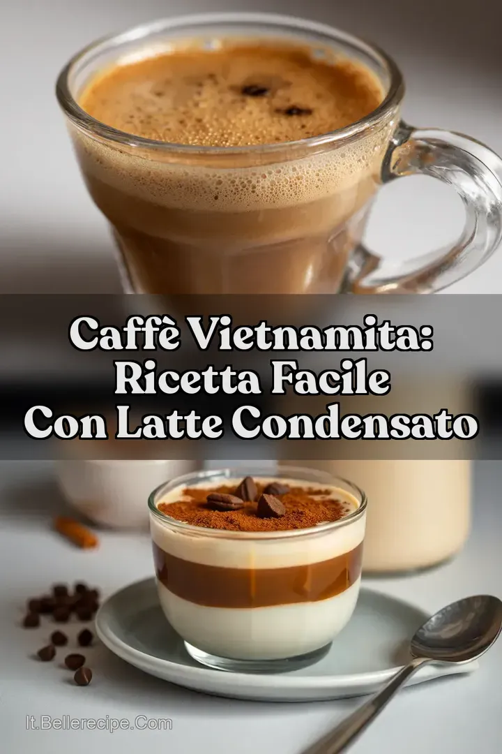 Caff&egrave; Vietnamita: Ricetta Facile con Latte Condensato