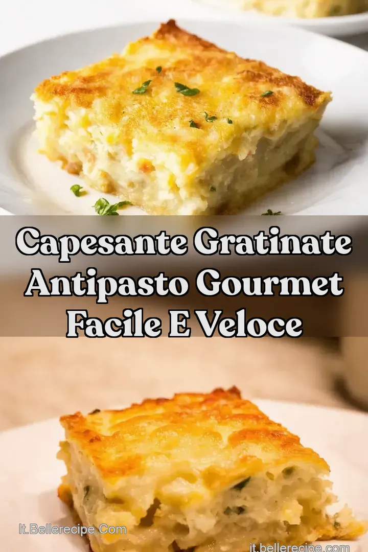Capesante Gratinate Antipasto Gourmet Facile e Veloce