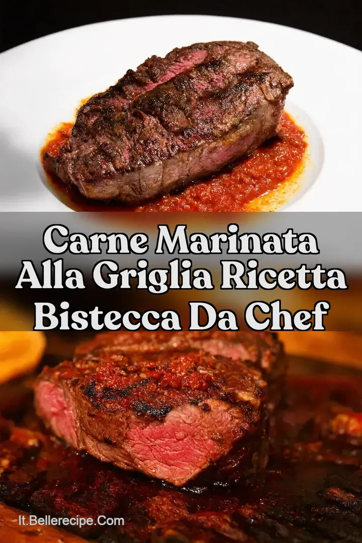 Carne Marinata alla Griglia Ricetta Bistecca Da Chef