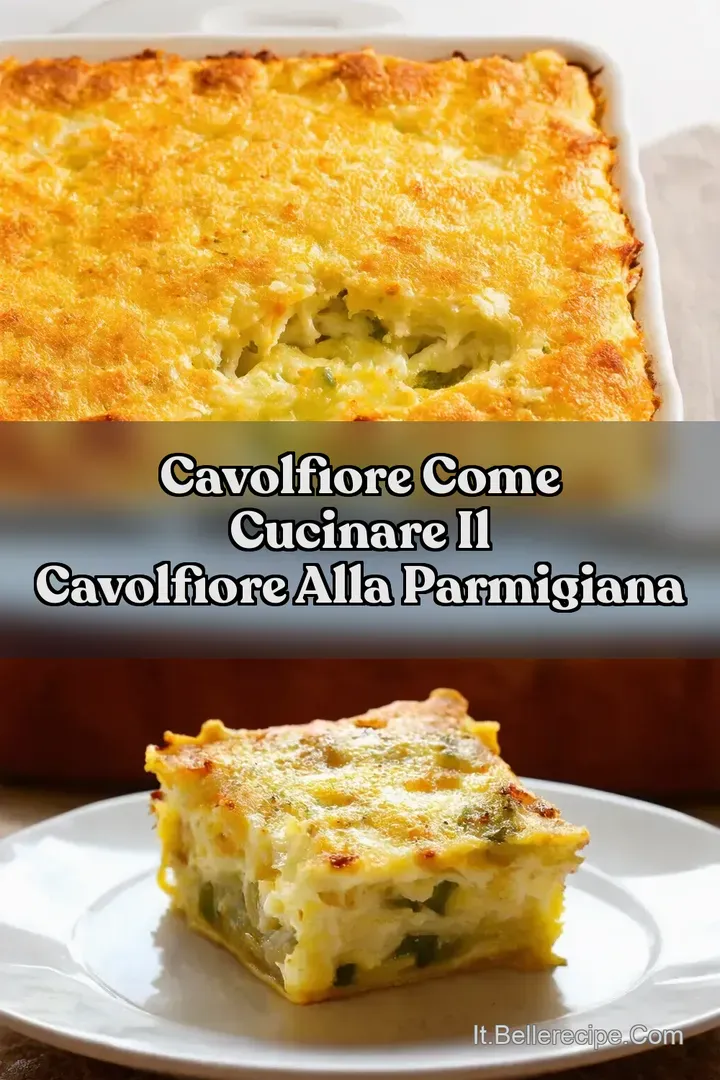 Cavolfiore Come cucinare il Cavolfiore alla Parmigiana
