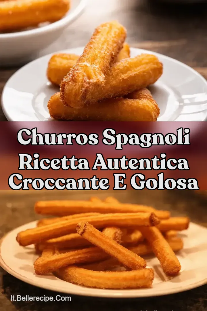 Churros Spagnoli Ricetta Autentica Croccante e Golosa