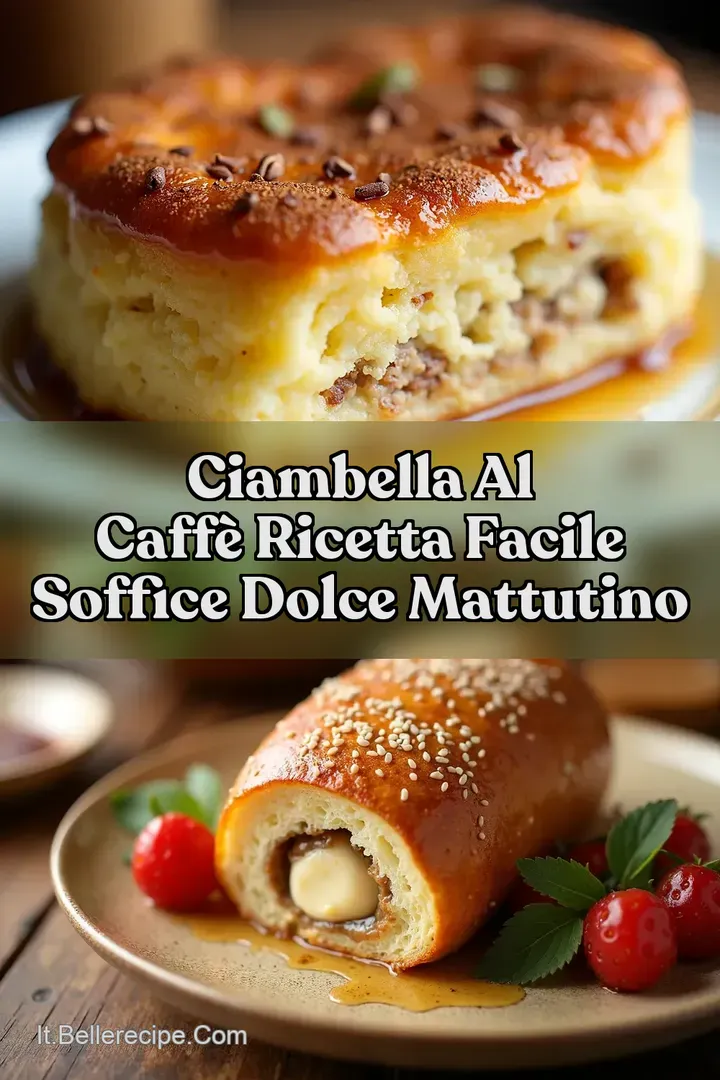 Ciambella al Caff&egrave; Ricetta Facile Soffice Dolce Mattutino