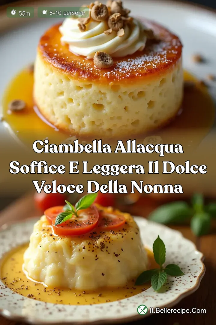 Ciambella allAcqua Soffice e Leggera Il Dolce Veloce della Nonna