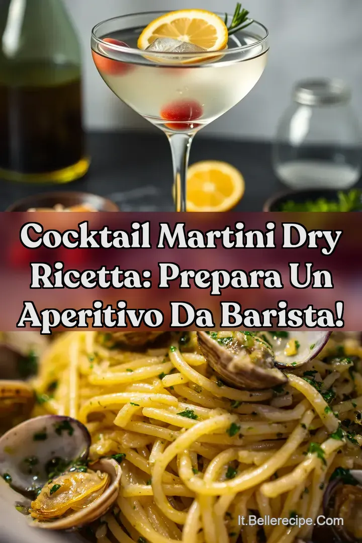 Cocktail Martini Dry Ricetta: Prepara un Aperitivo da Barista!