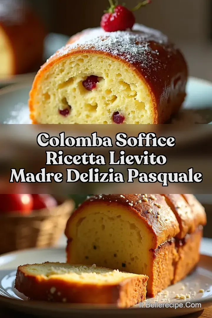 Colomba Soffice Ricetta Lievito Madre Delizia Pasquale