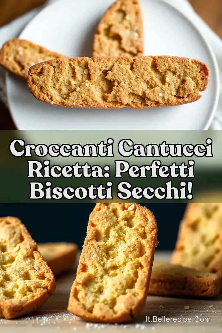 Croccanti Cantucci Ricetta: Perfetti Biscotti Secchi!