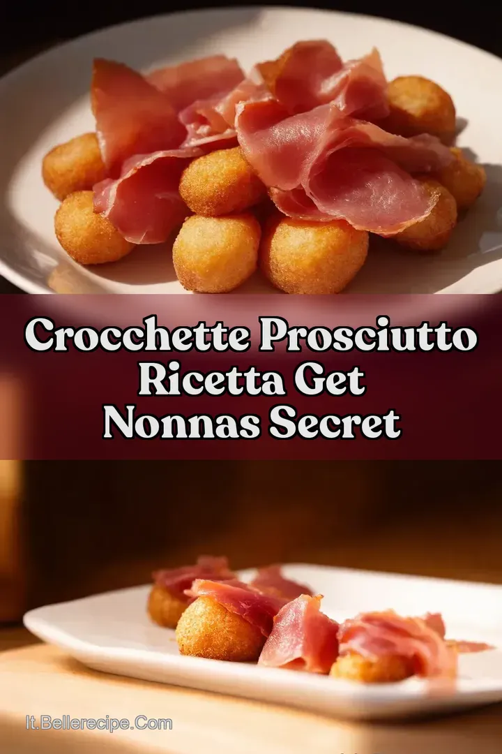 Crocchette Prosciutto Ricetta Get Nonnas Secret