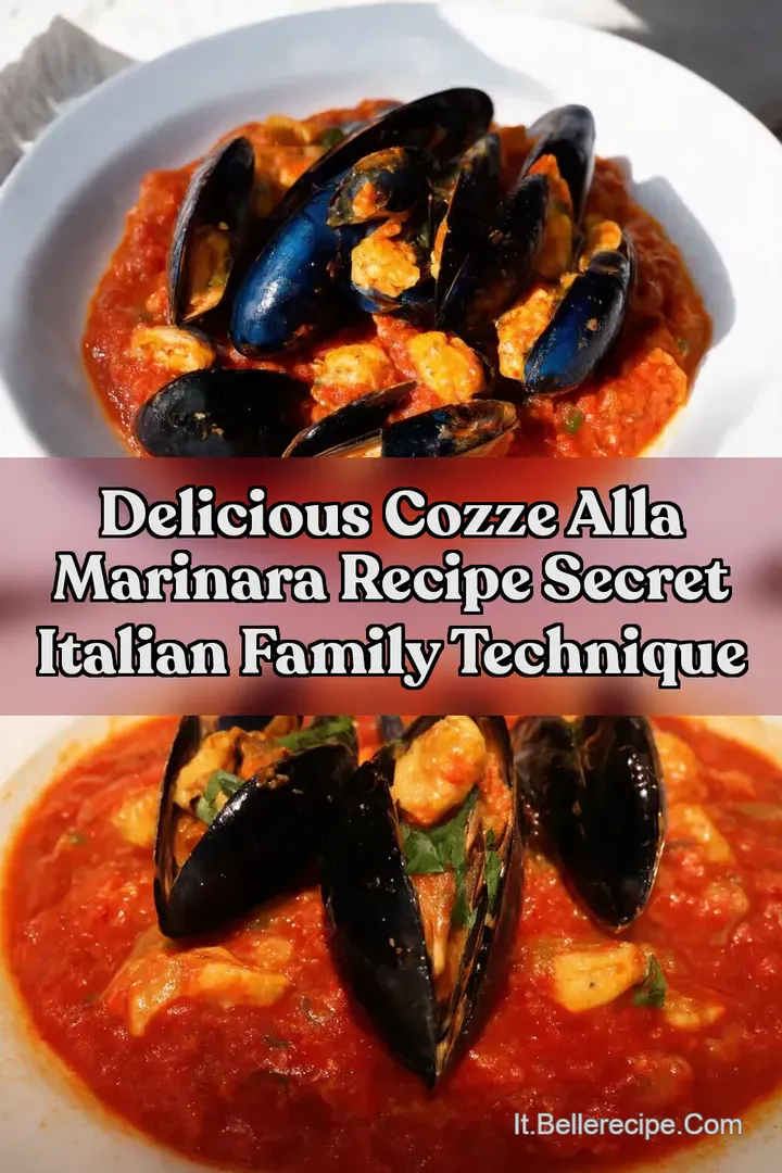 Delicious Cozze alla Marinara Recipe Secret Italian Family Technique
