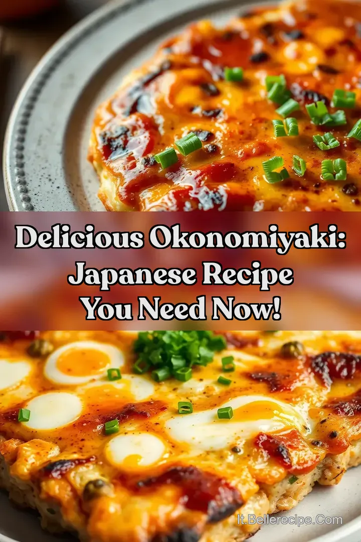 Delicious Okonomiyaki: Japanese Recipe You Need Now!