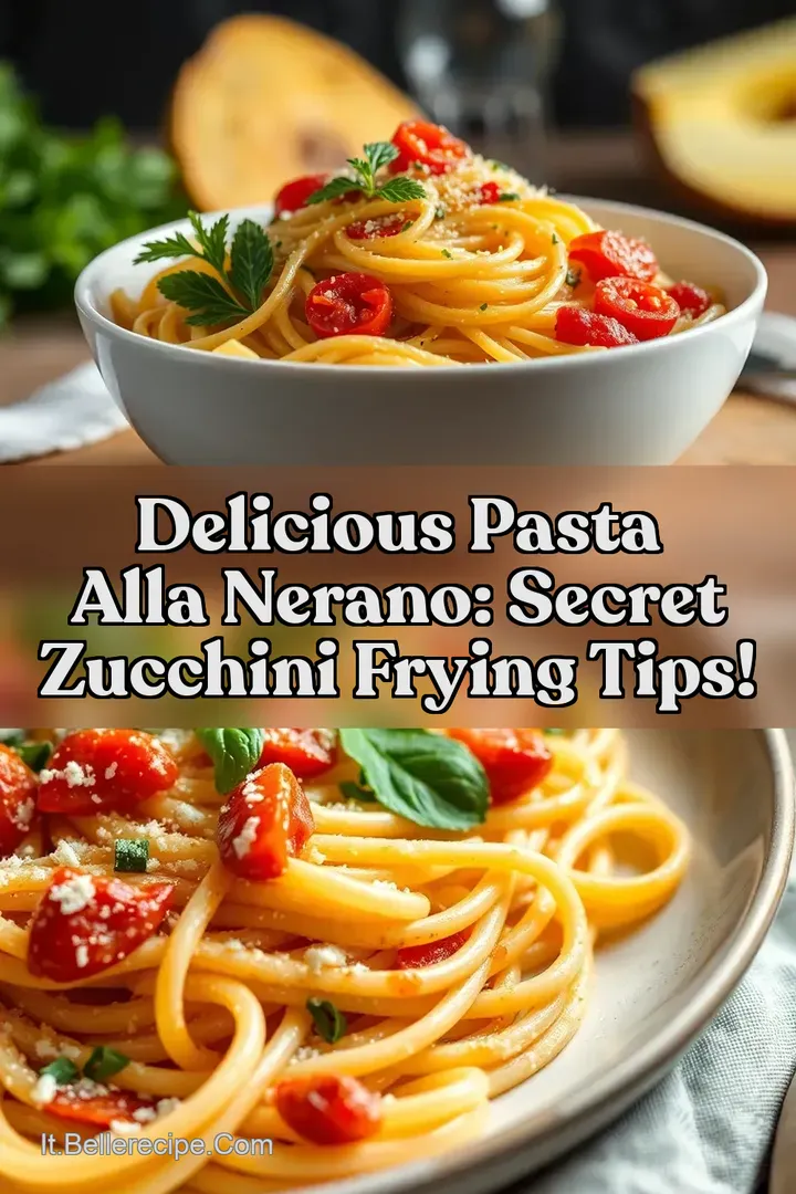 Delicious Pasta Alla Nerano: Secret Zucchini Frying Tips!